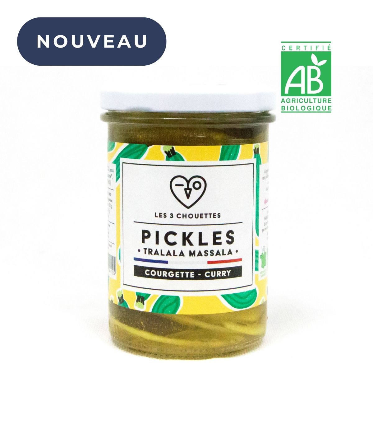 Pickles de Courgette au Curry